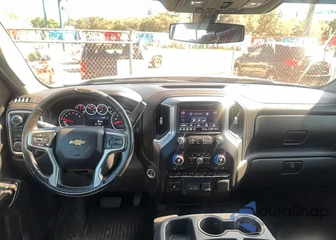 2020 Chevrolet Silverado K1500 Lt из США, поврежденный, VIN 3GCUYDED6LG242515